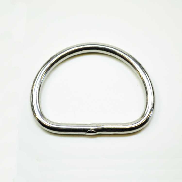 Dee Stainless Steel 35 x 32 mm Wire Ø 4.9 mm approx.